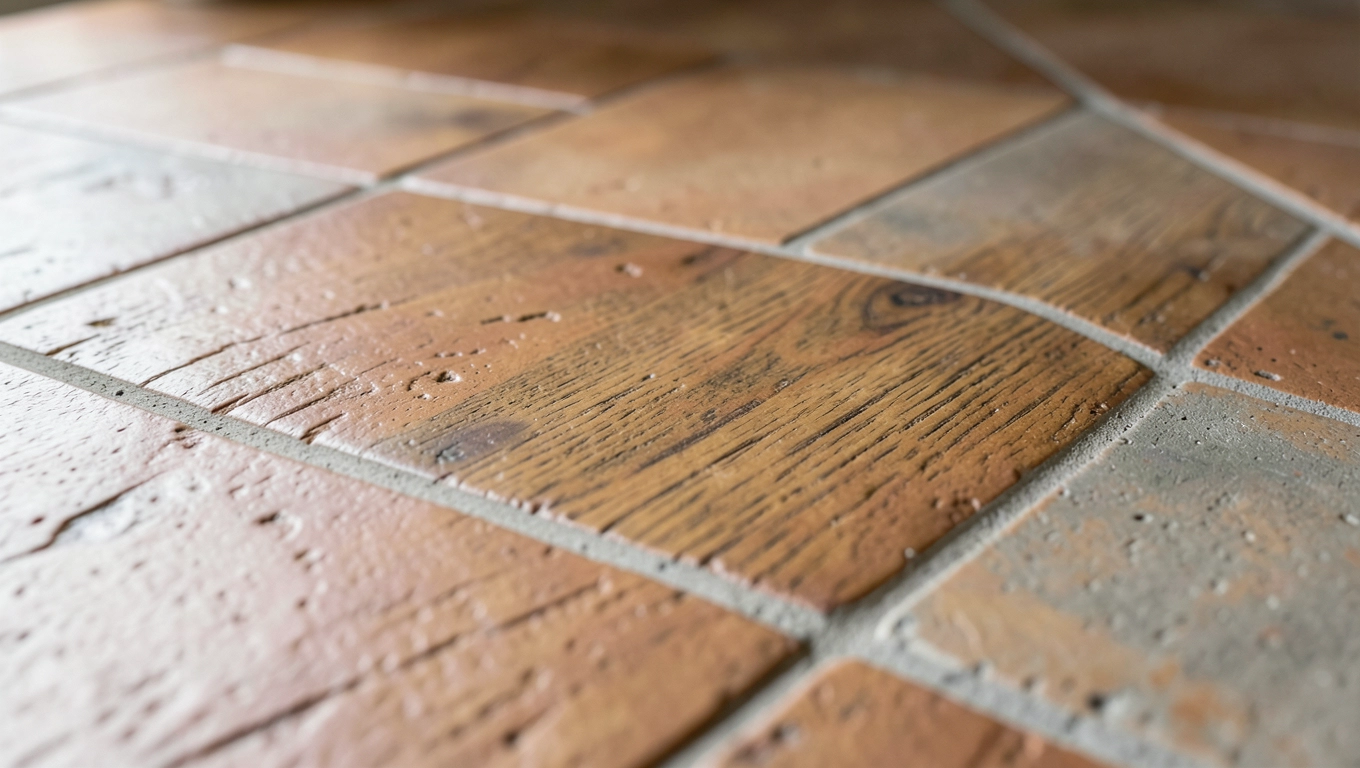 Imitacje w terakocie kuchennej