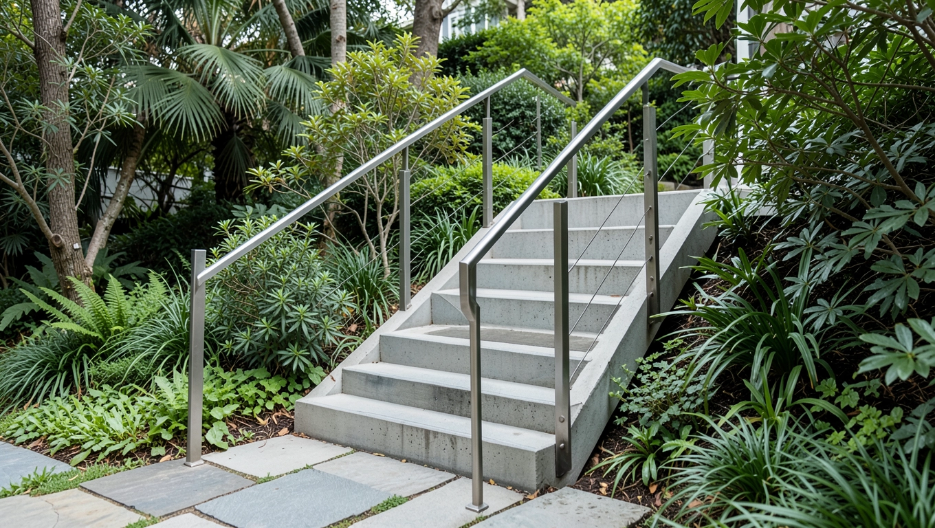 Inspiracje na schody zewnętrzne