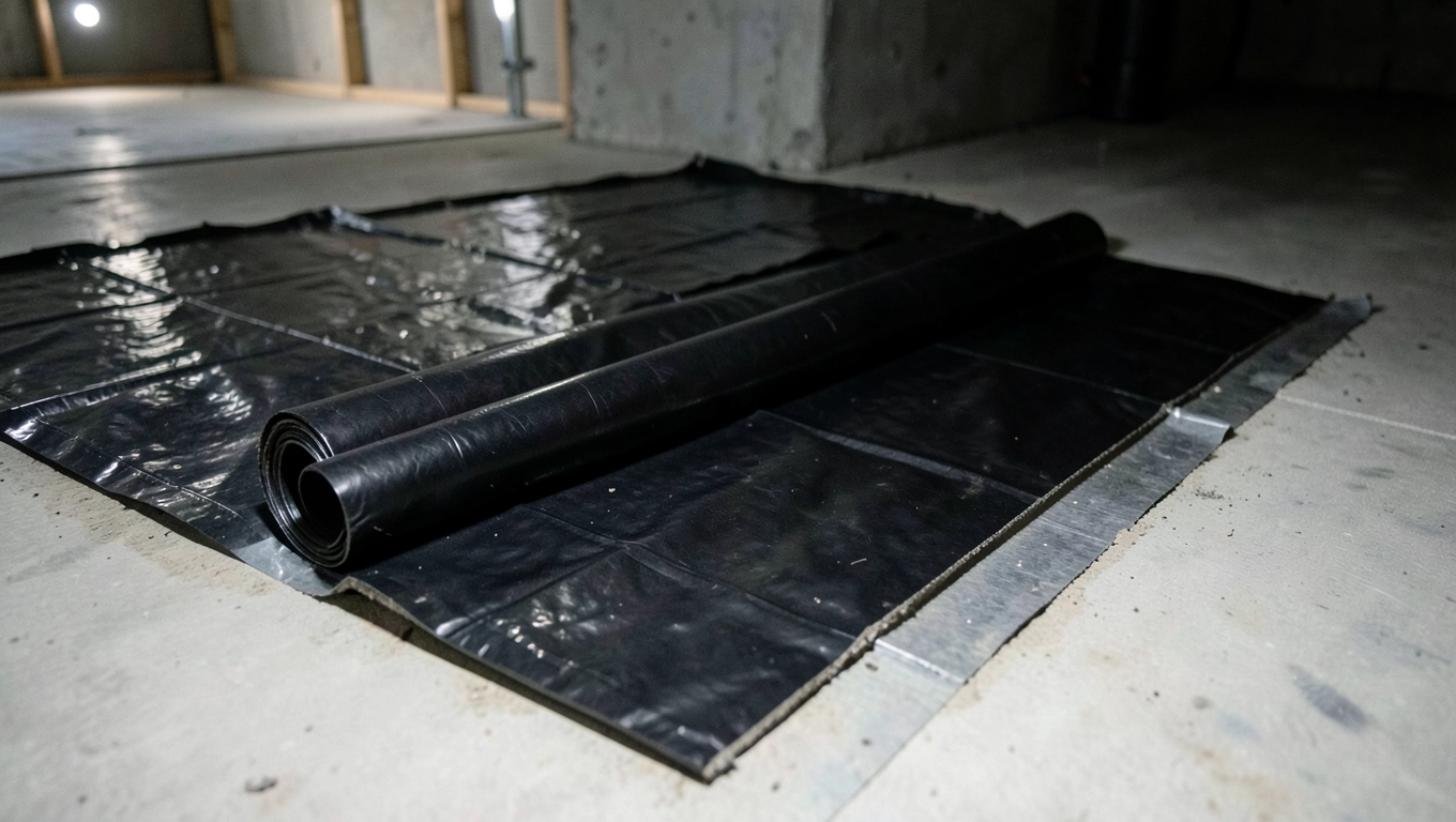 Izolacja przeciwwodna posadzki w piwnicy