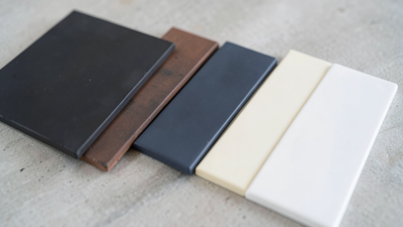 Jak dobrać terakotę czarno białą