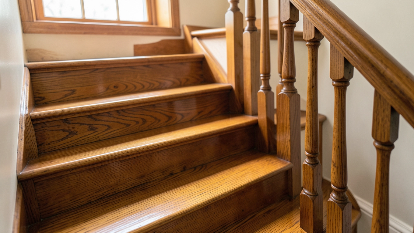 jak odnowić drewniane schody