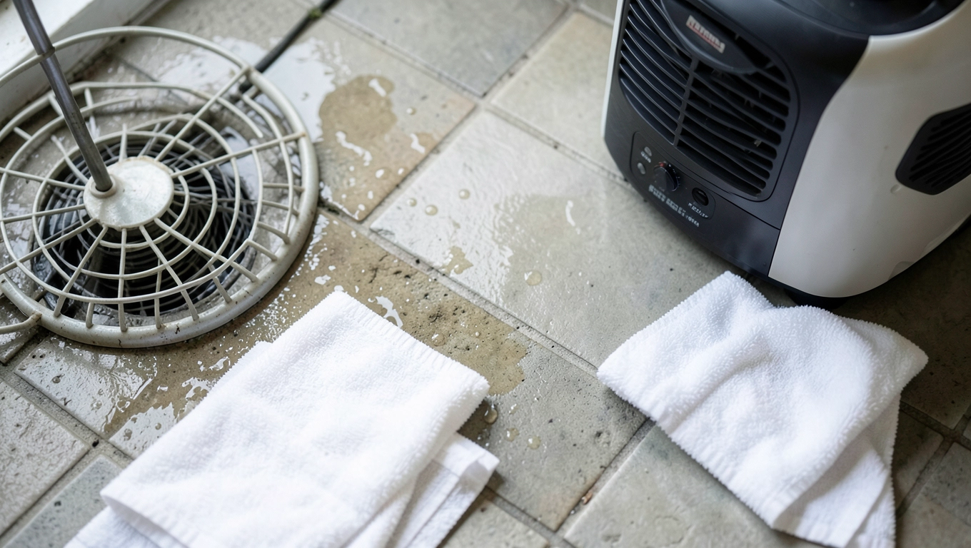 Jak osuszyć posadzkę