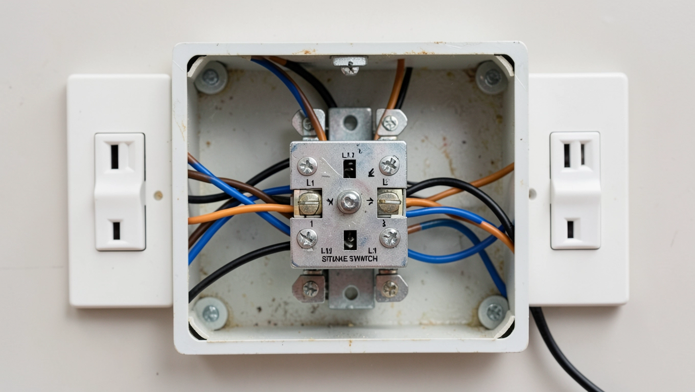 Jak podłączyć włącznik schodowy krzyżowy