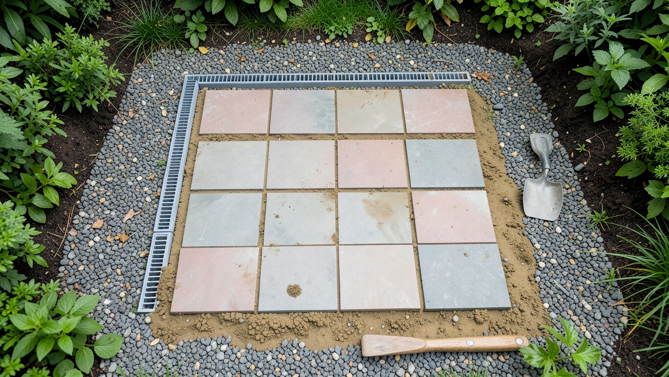 Jak Położyć Płytki W Ogrodzie