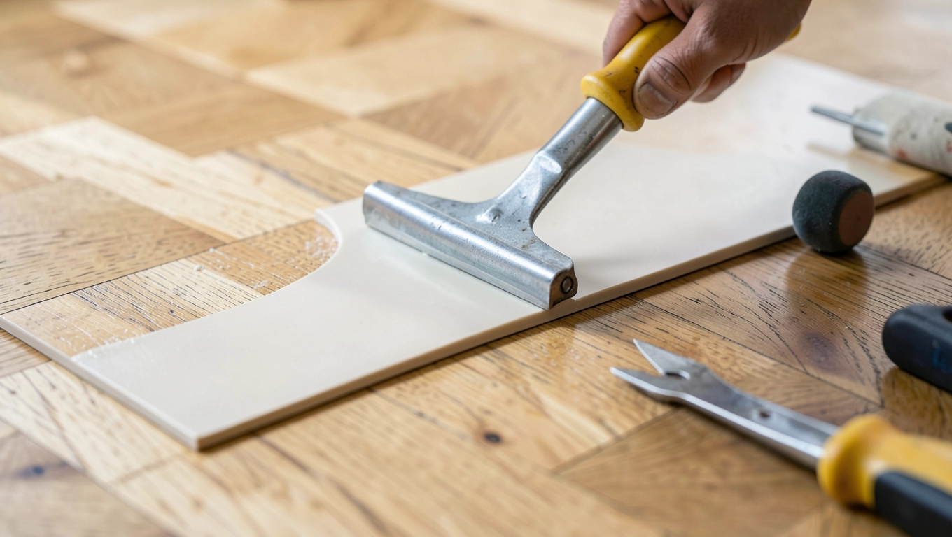 Jak położyć wykładzinę PCV na parkiet