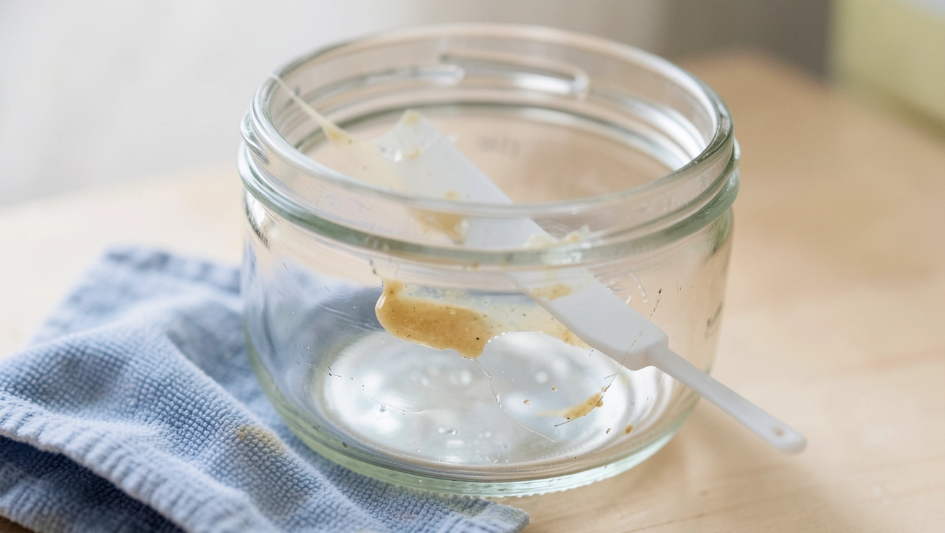 Jak pozbyć się kleju po naklejce na szkle