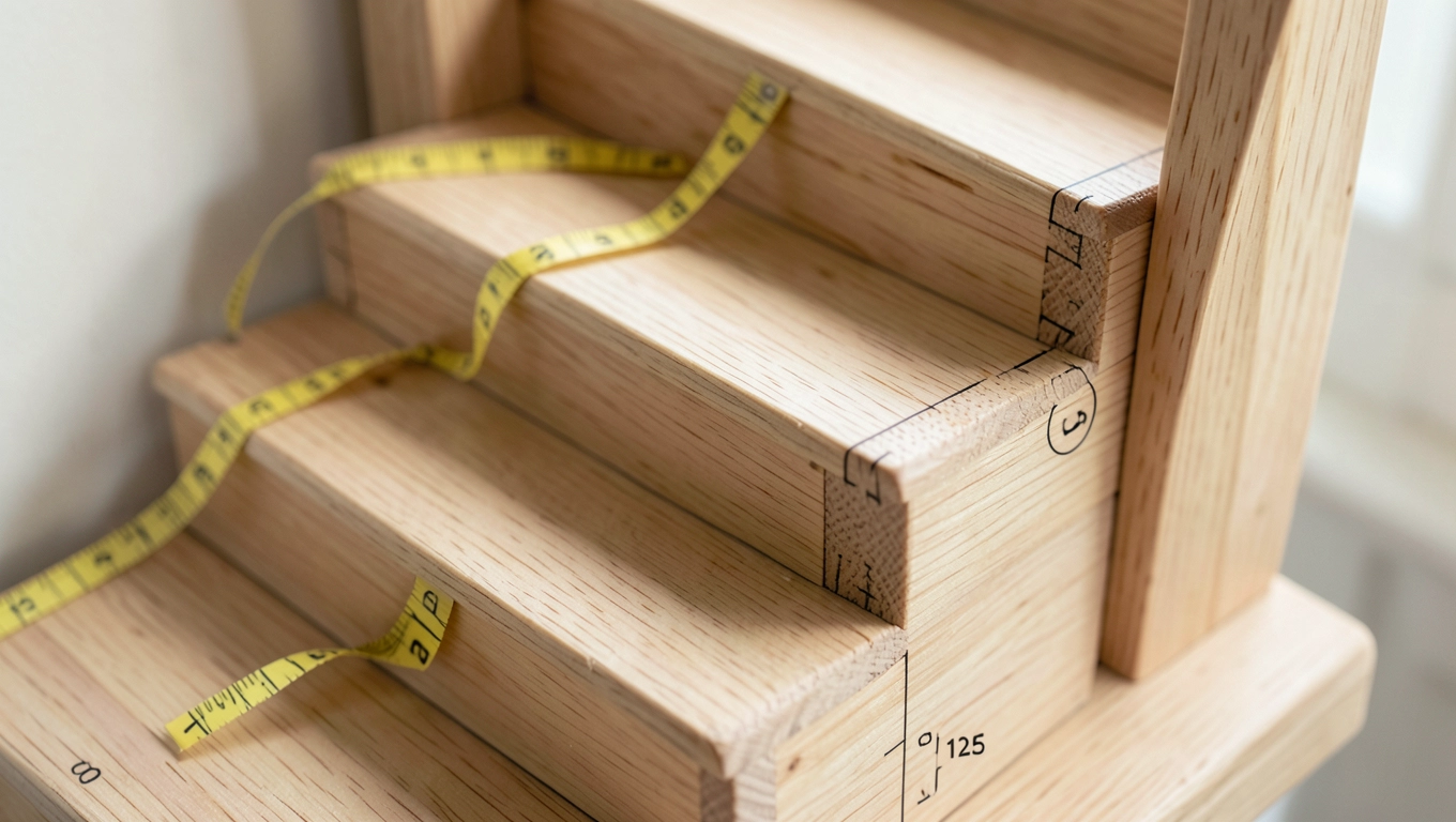 Jak rozmierzyć schody zabiegowe