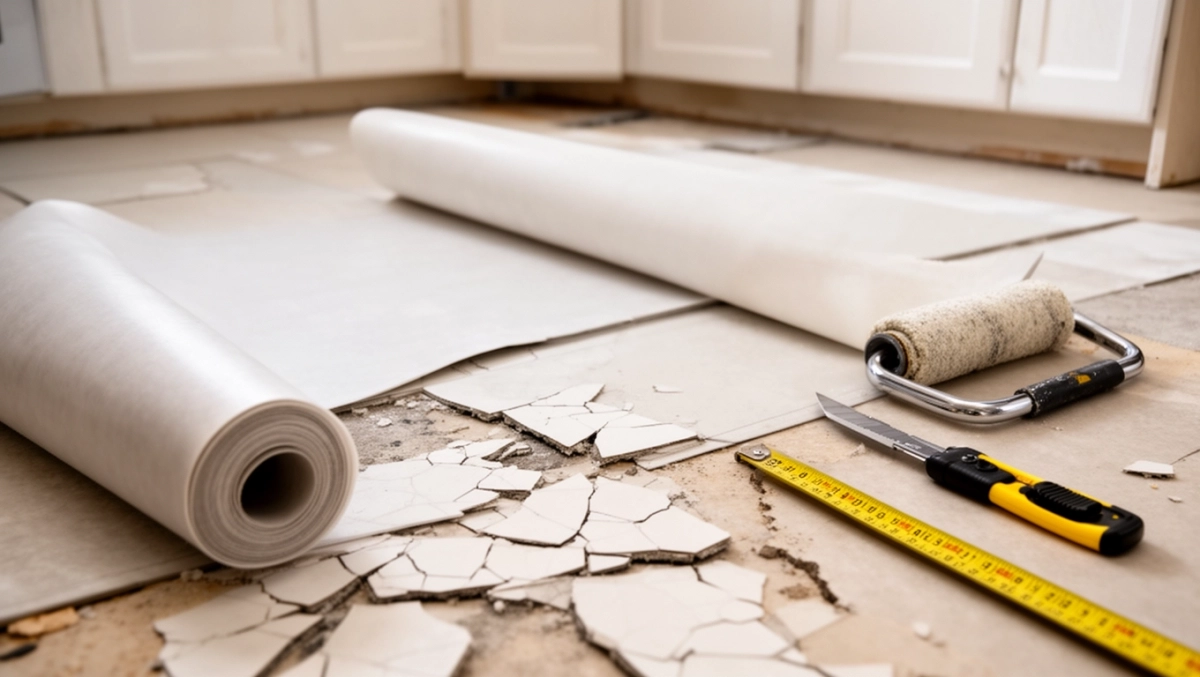 jak się kładzie wykładzinę pcv