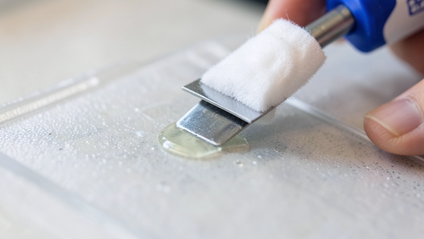 Jak usunąć klej kropelka z plastiku