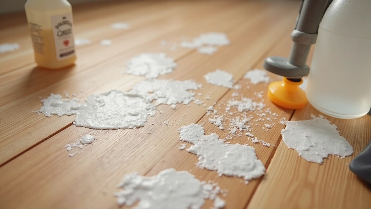 jak usunąć klej po wykładzinie pcv