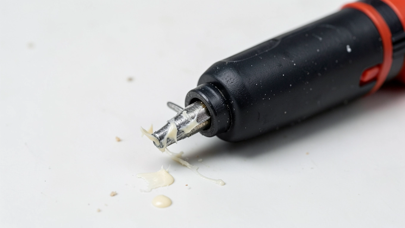 Jak usunąć klej z pistoletu na gorąco