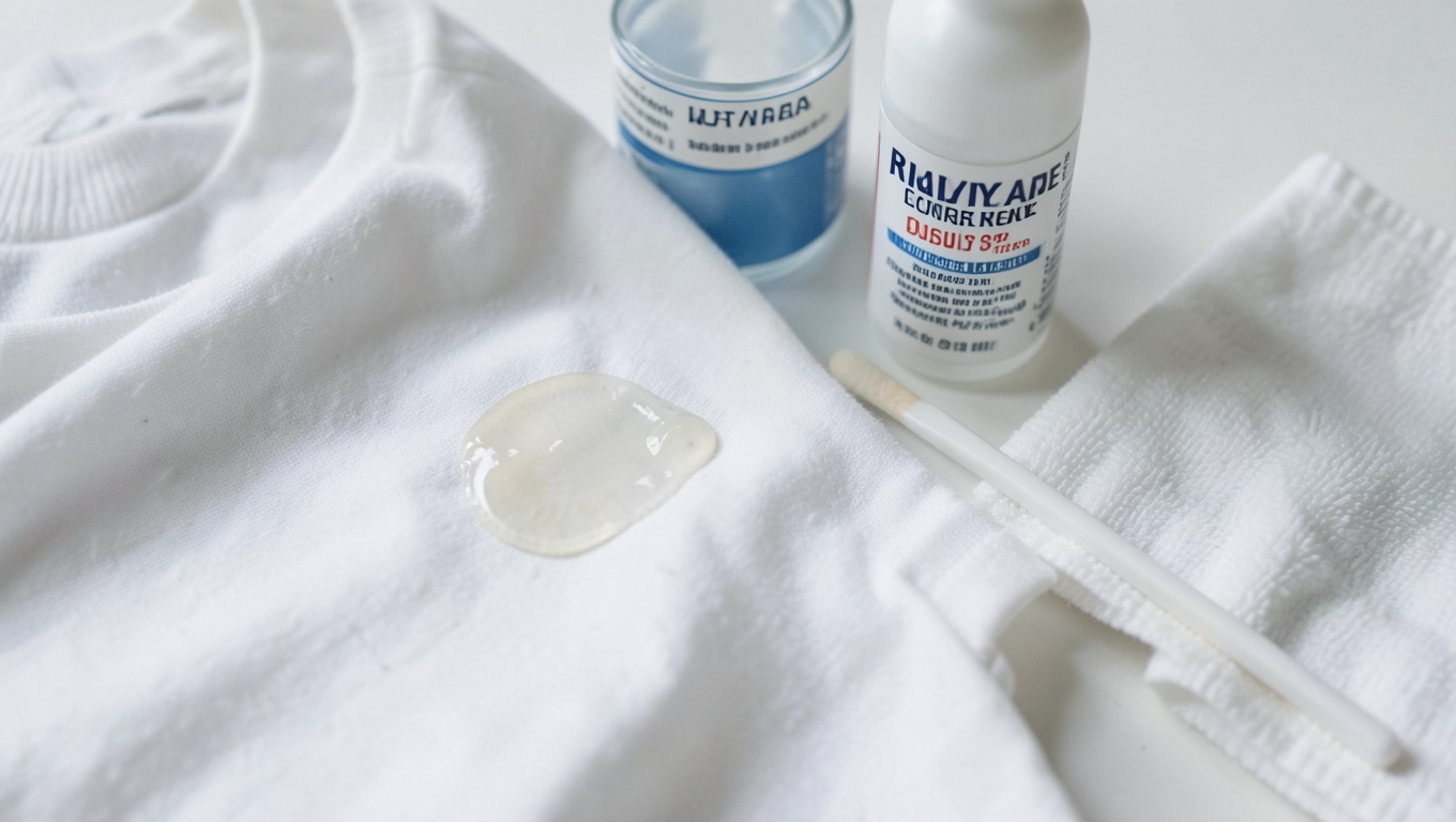 Jak usunąć klej z ubrania po naklejce