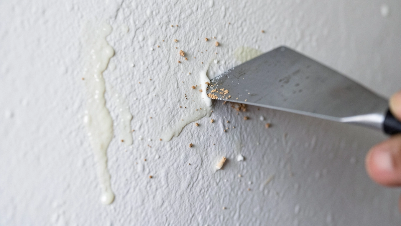 Jak usunąć klej ze ściany po korku