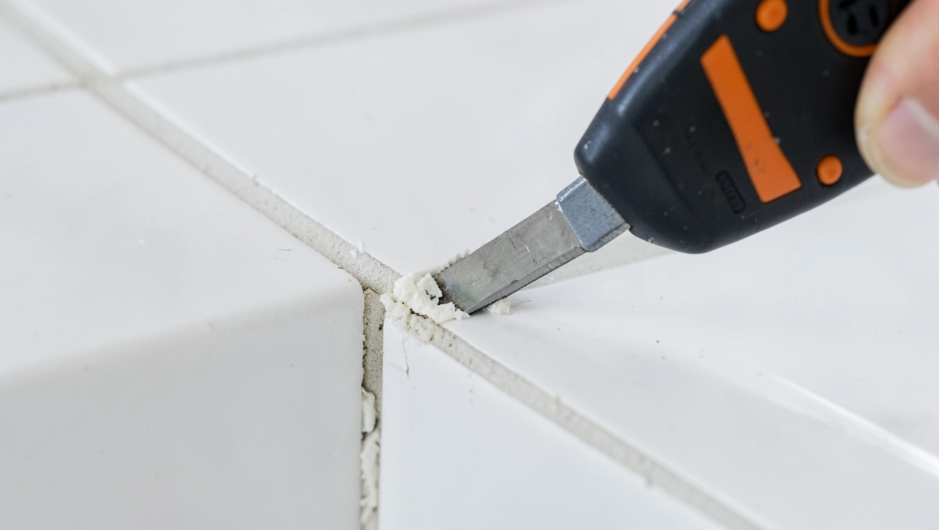 Jak usunąć stare fugi silikonowe