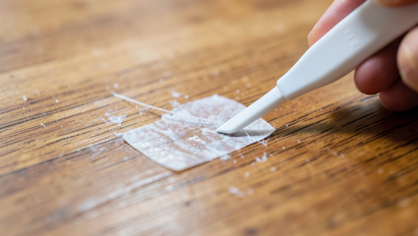 Jak usunąć taśmę dwustronną z podłogi