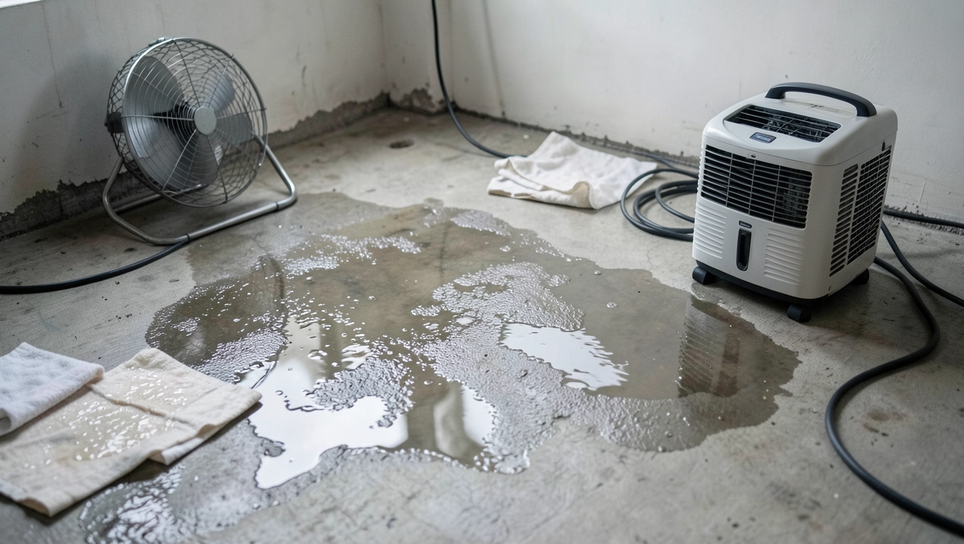 Jak usunąć wilgoć z posadzki