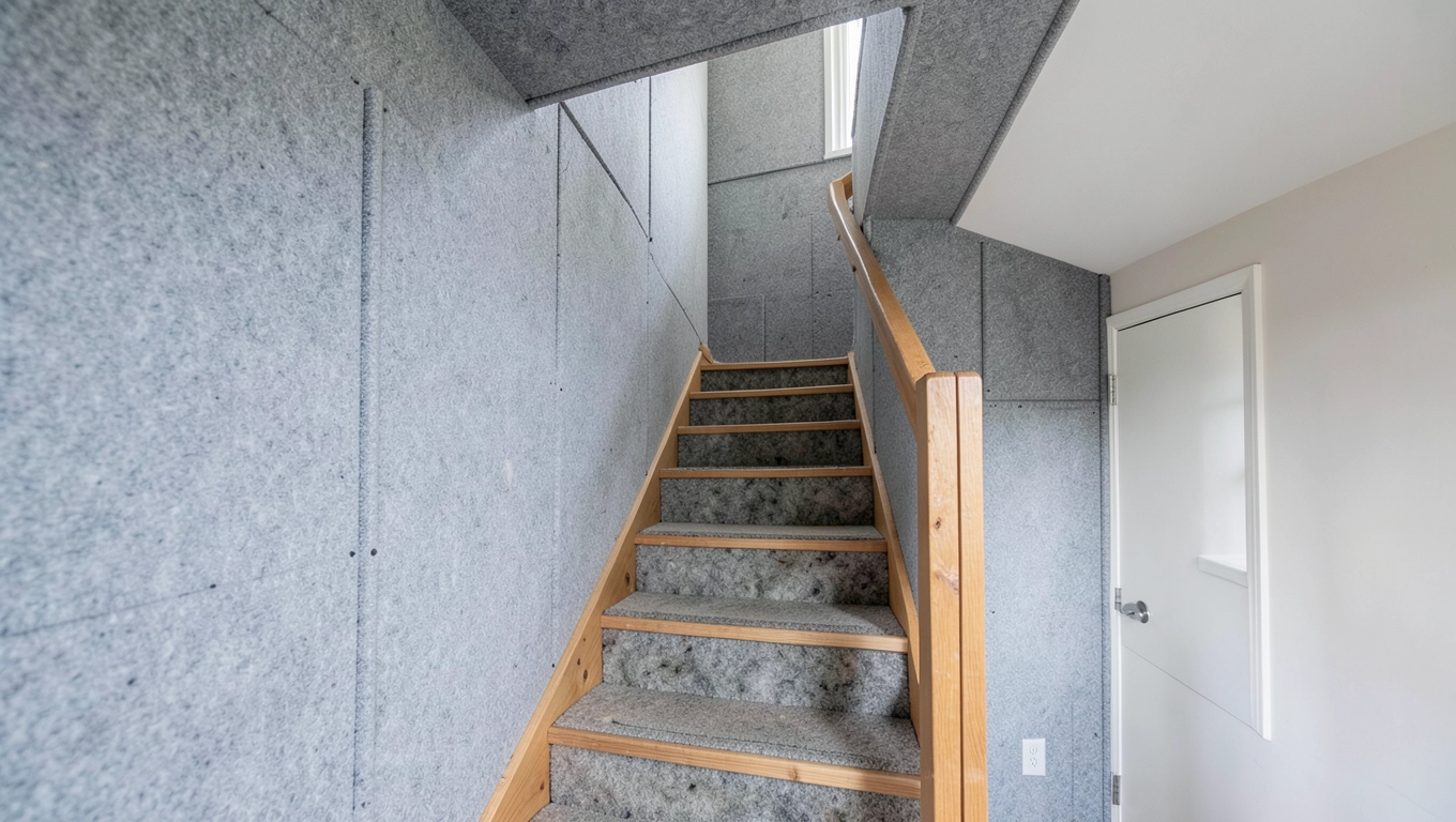 Jak wyciszyć klatkę schodową w domu jednorodzinnym