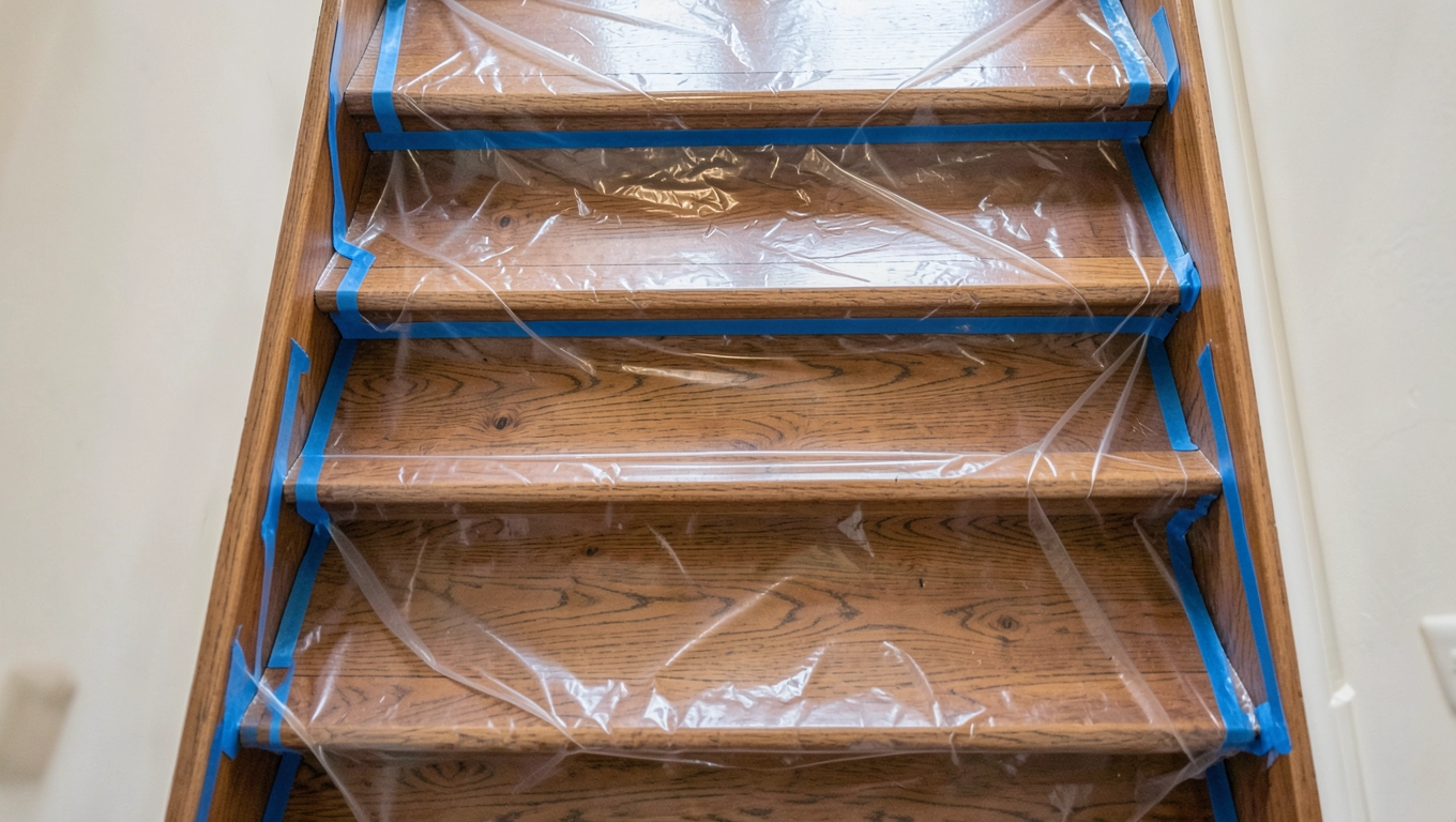 Jak zabezpieczyć schody drewniane przed remontem