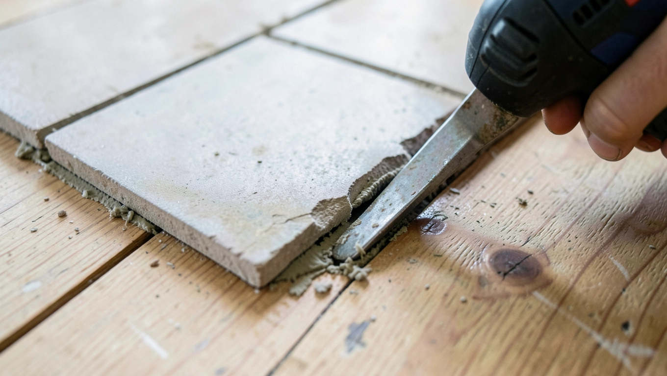 Jak zdjąć płytki z podłogi bez uszkodzenia