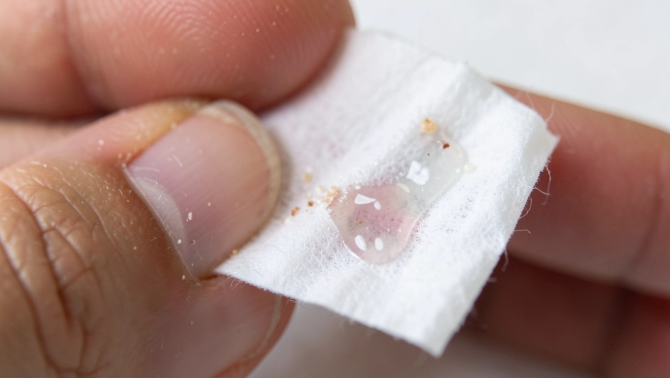 Jak zmyć klej do paznokci z palców