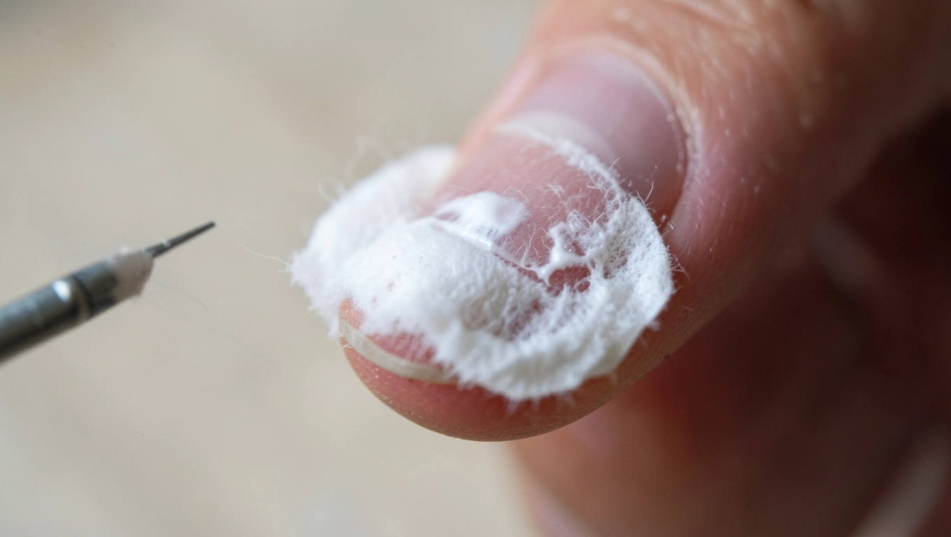 Jak zmyć klej do tipsów z paznokci