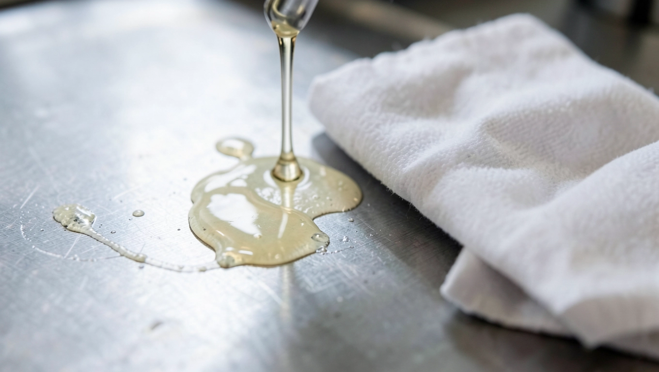 Jak zmyć klej z metalu