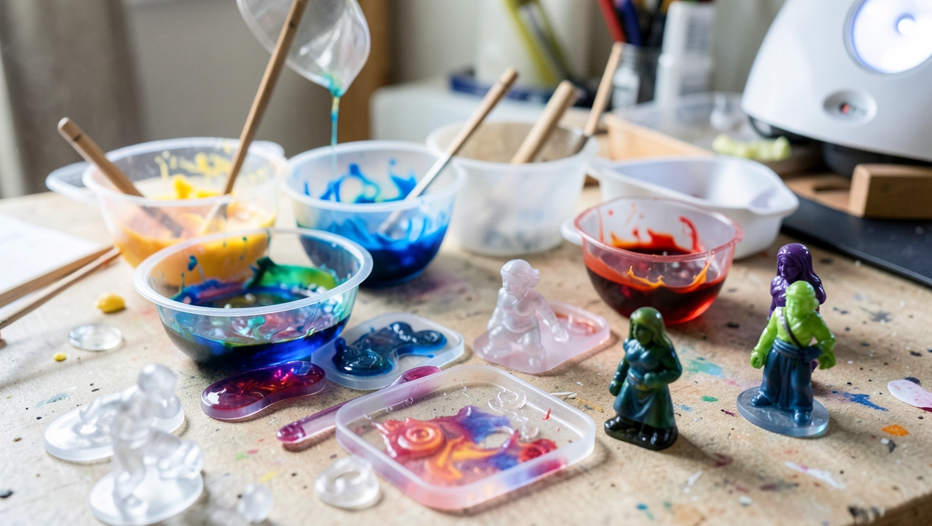 Jak zrobić figurki z żywicy