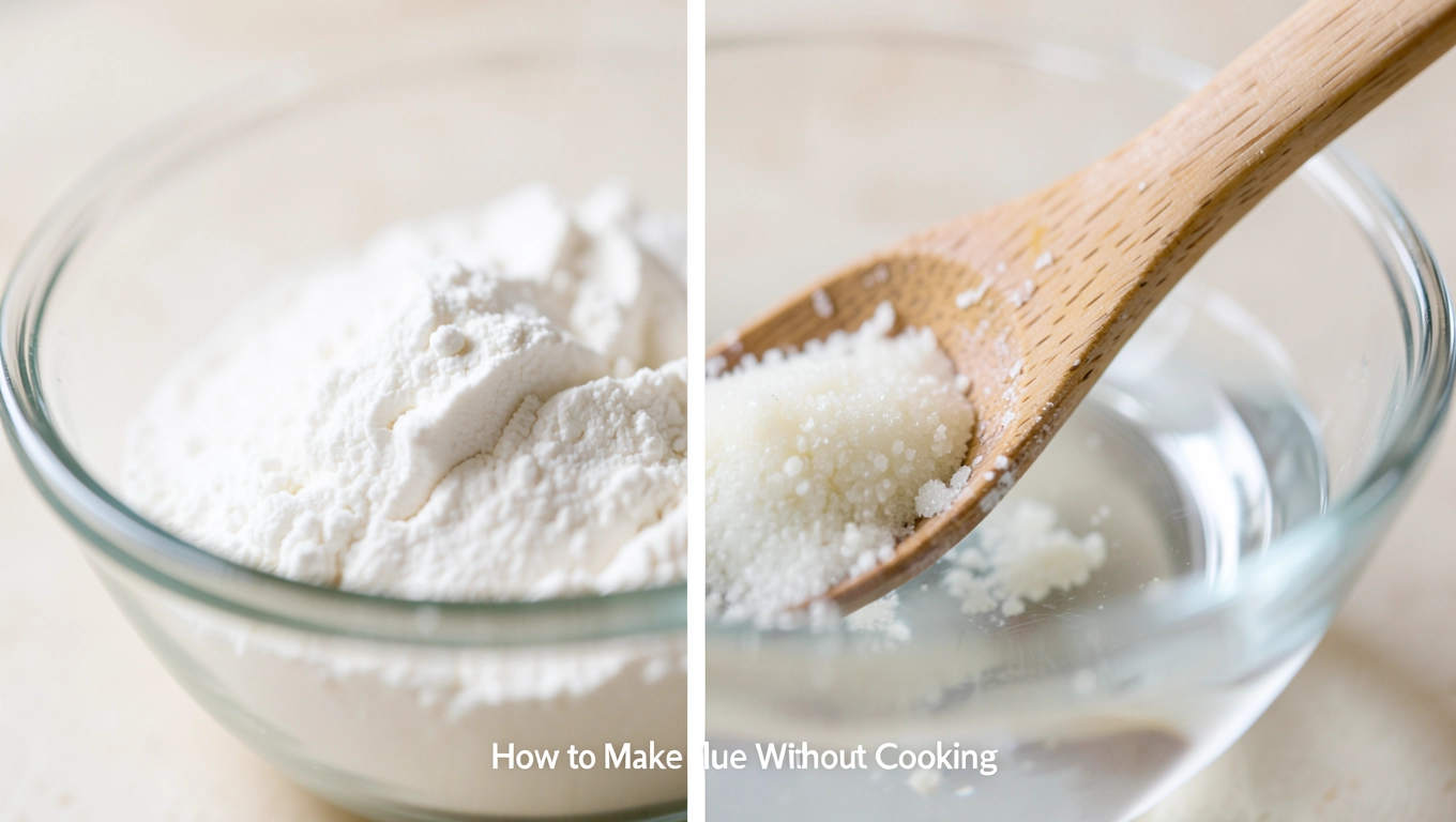 Jak zrobić klej bez gotowania