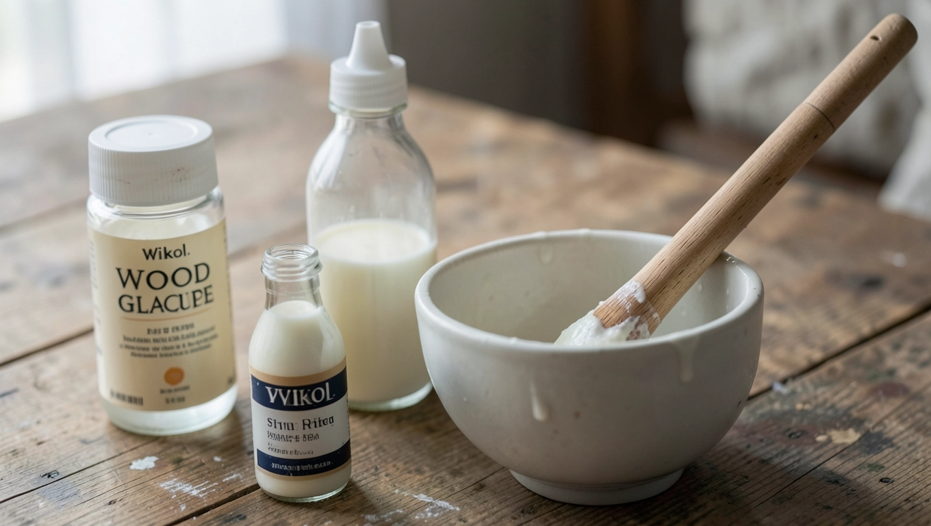 Jak zrobić klej do drewna wikol