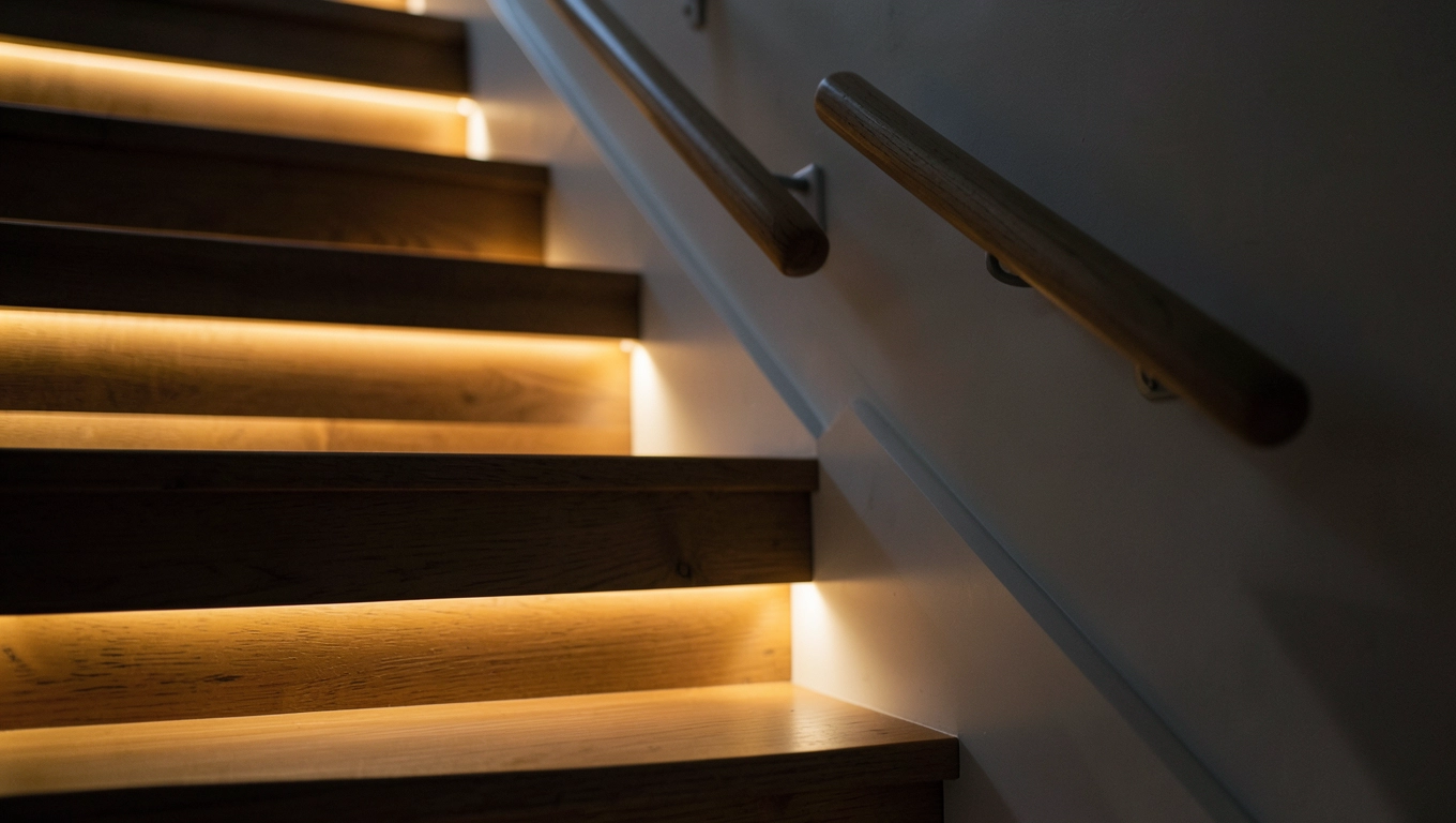 Jak zrobić oświetlenie schodowe