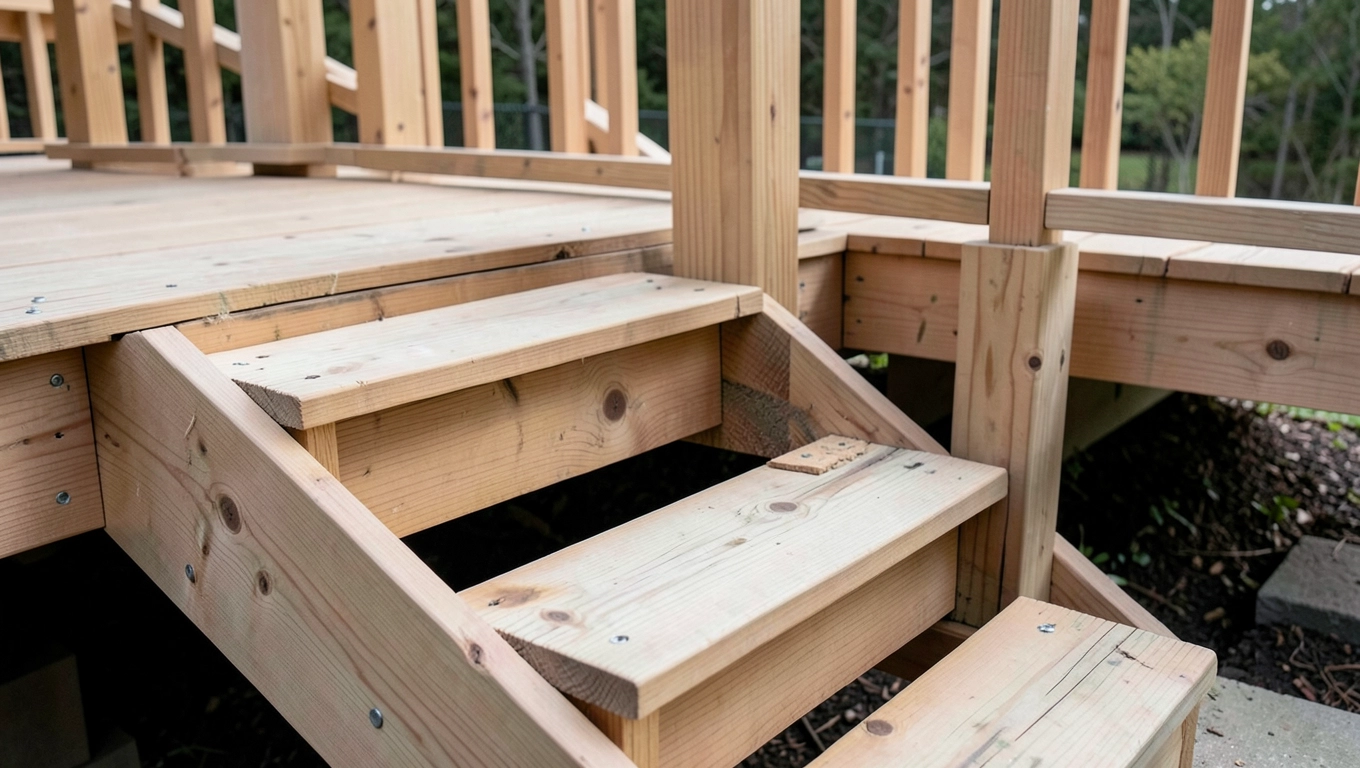 Jak zrobić schody na taras