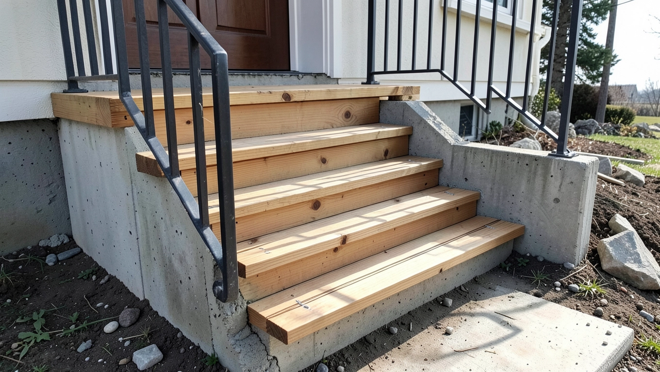 Jak zrobić schody wejściowe