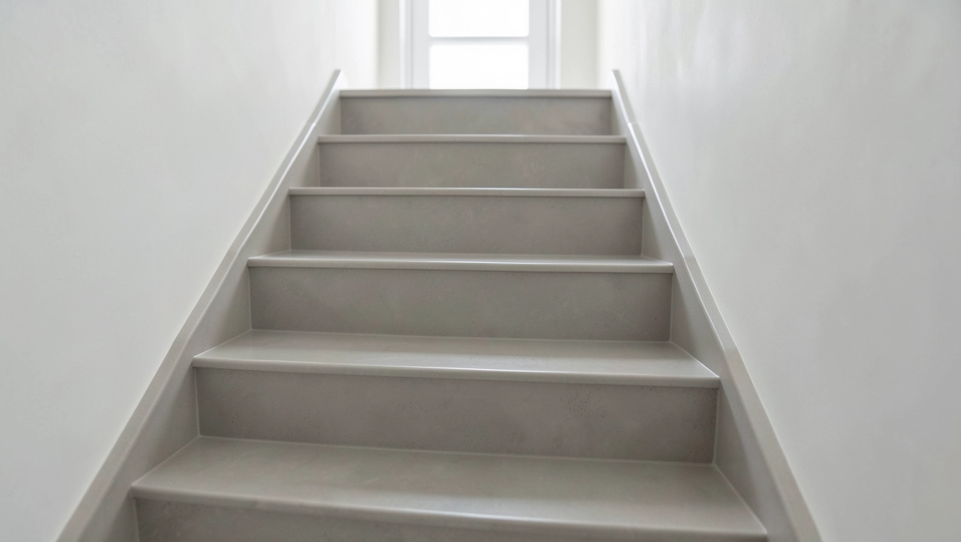 Jak zrobić schody z mikrocementu