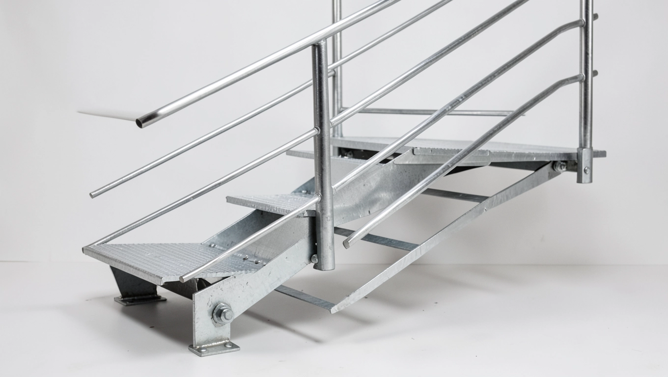 Jak zrobić schody zabiegowe metalowe