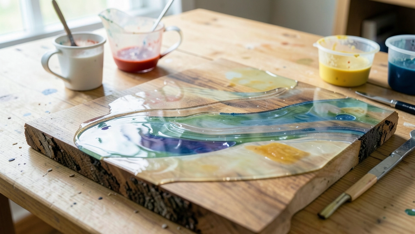 Jak zrobić stół z żywicy epoksydowej