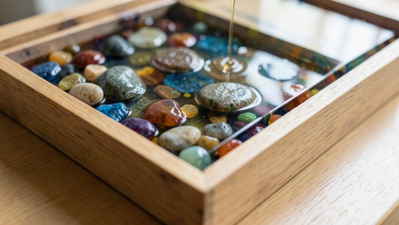 Jak zrobić stolik kawowy z żywicy epoksydowej