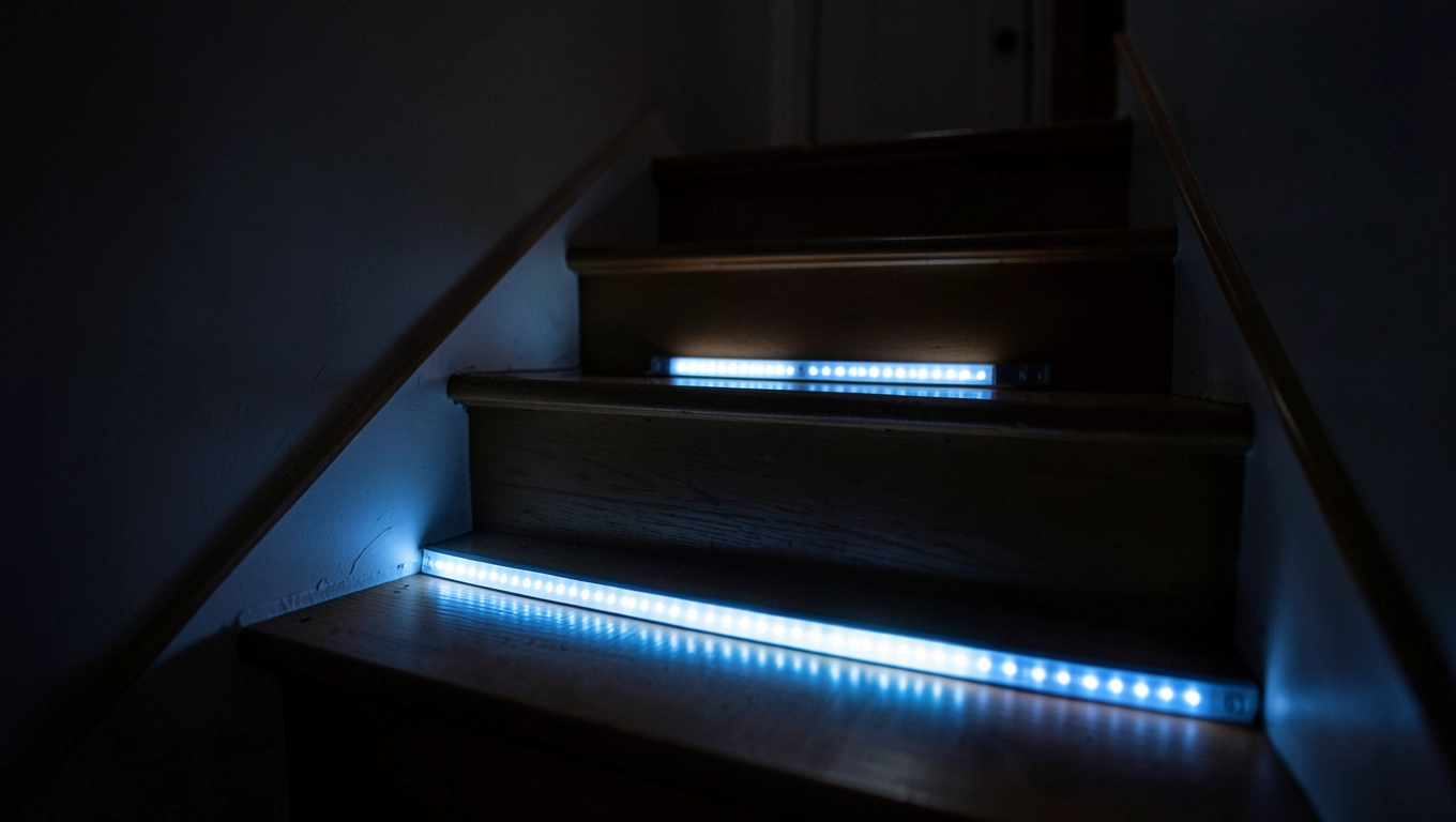 Jaka moc taśmy LED pod schody