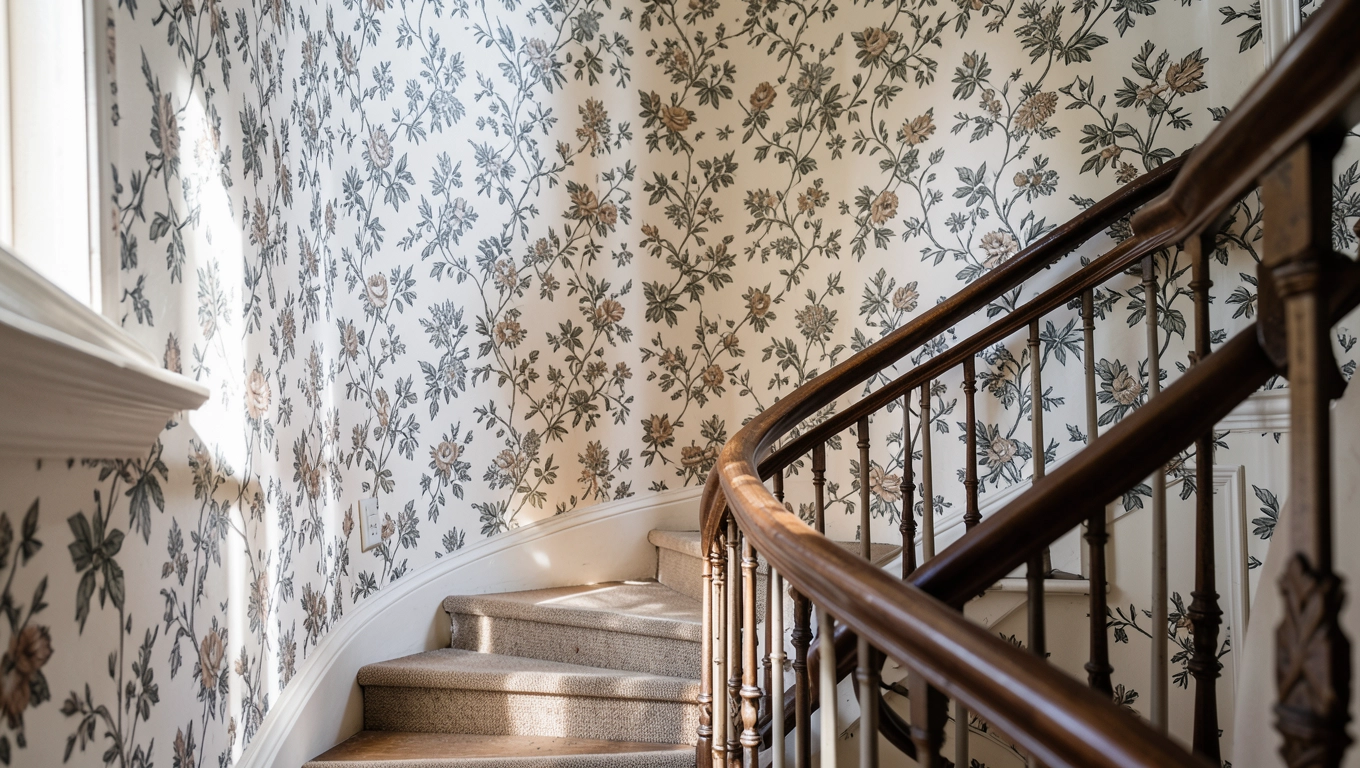 Jaka tapeta na klatkę schodową