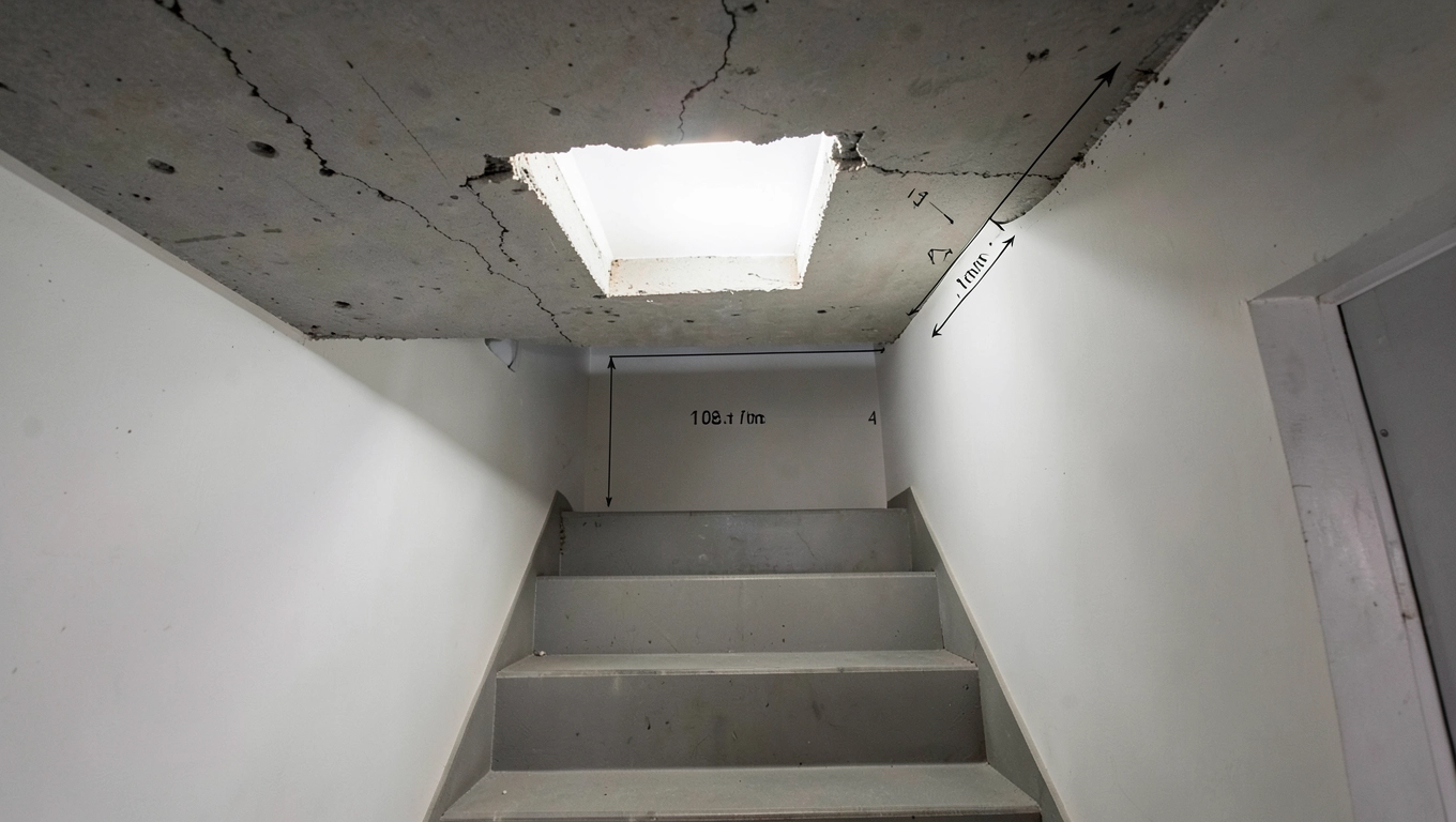 Jaki otwór na schody zabiegowe