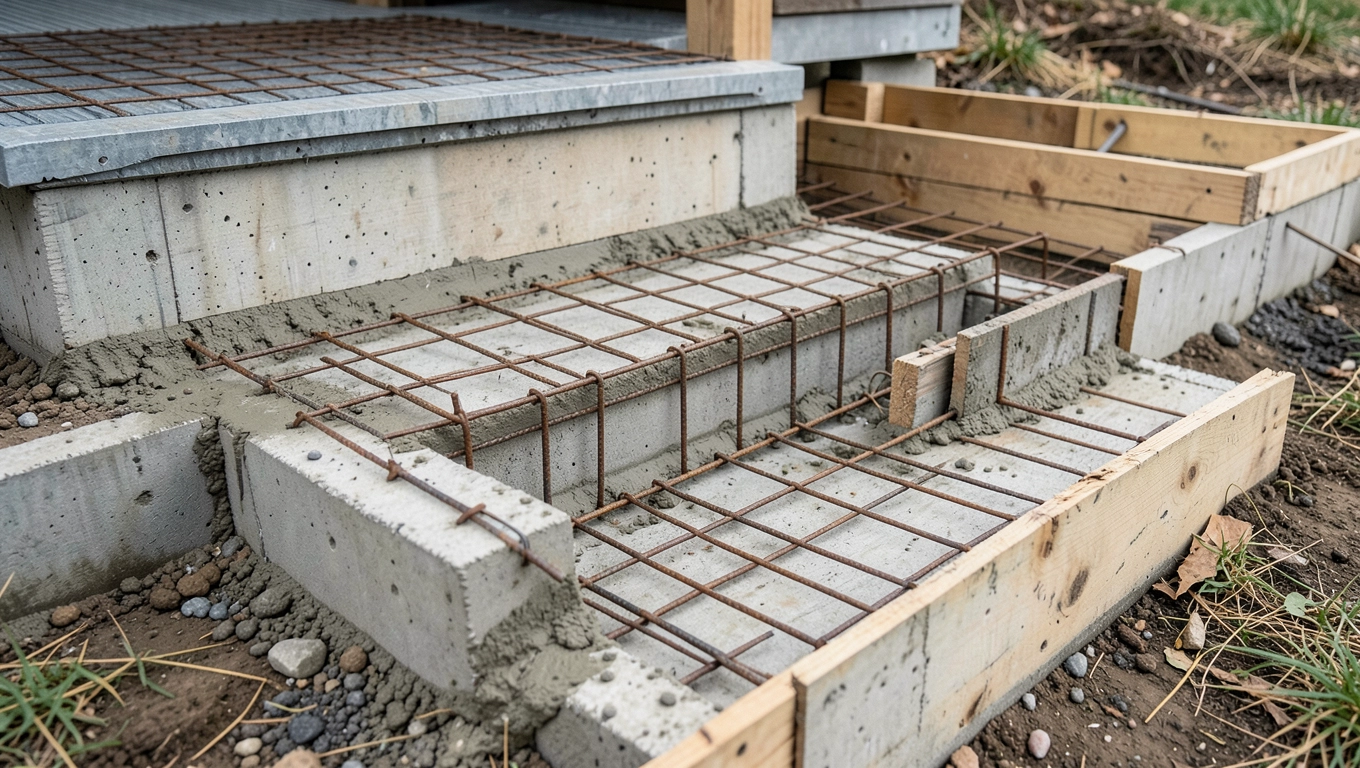 Jakie zbrojenie na schody zewnętrzne