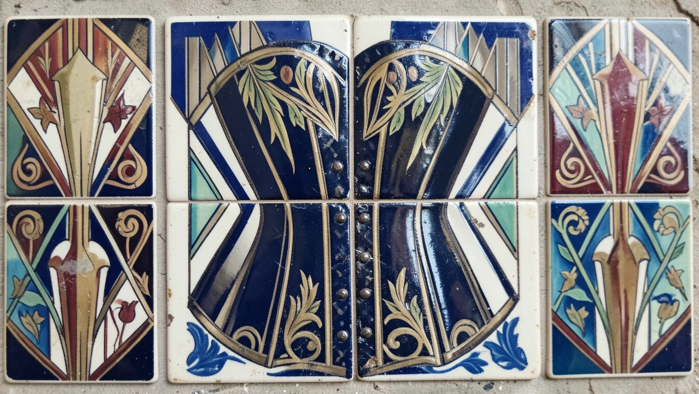 Kafelki gorseciki z lat 30