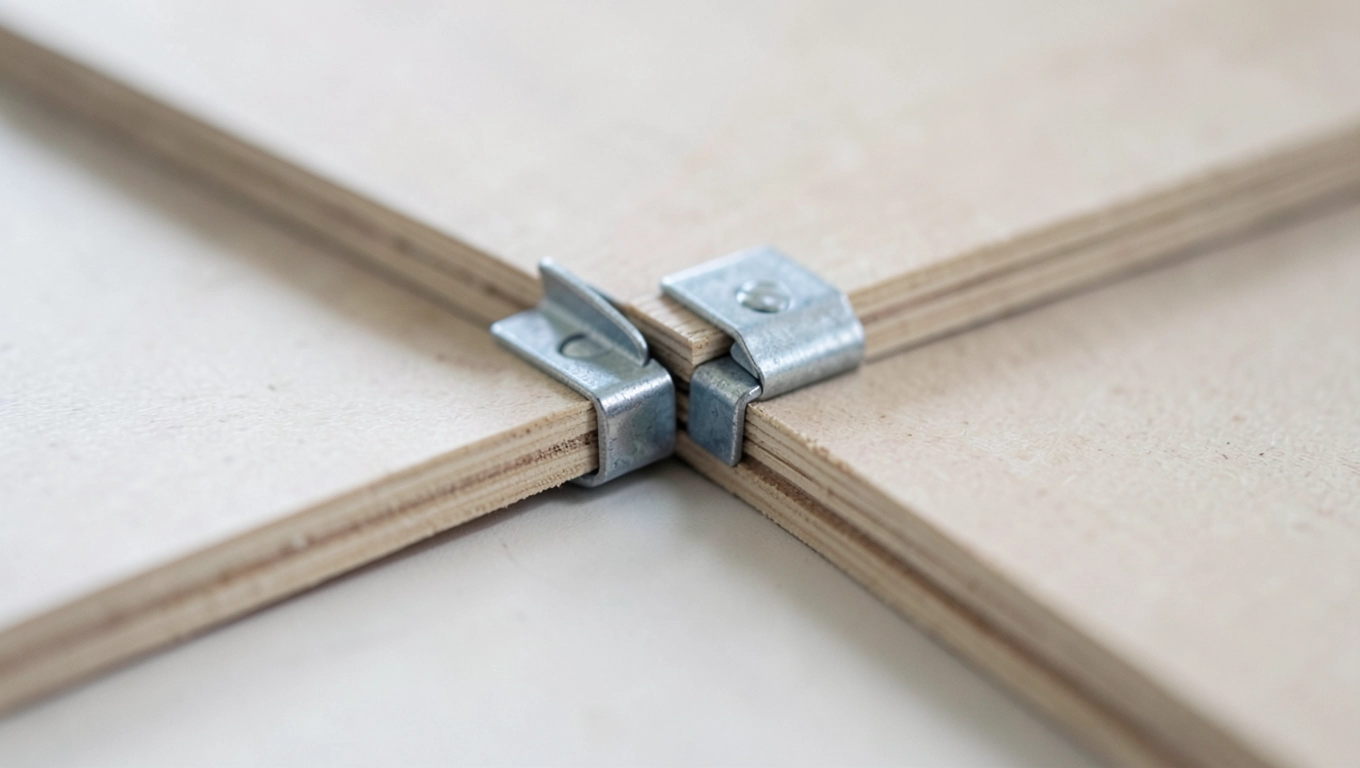 Klamry do paneli podłogowych