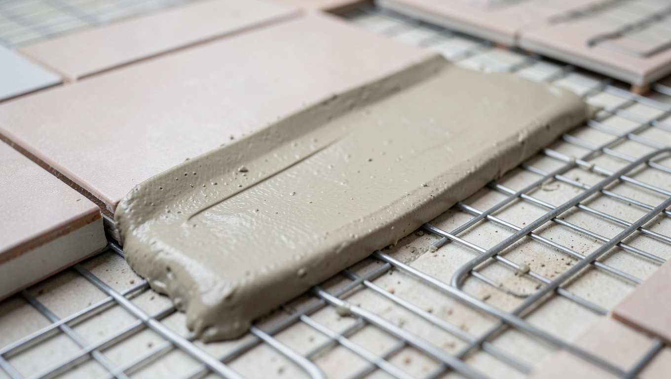 Klej do płytek na ogrzewanie podłogowe