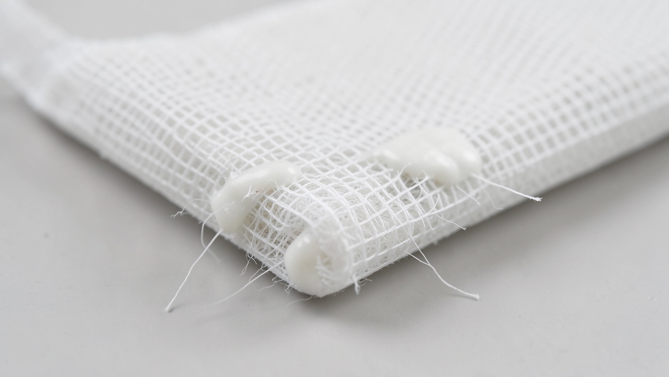 Klej do siatki biały z włóknem