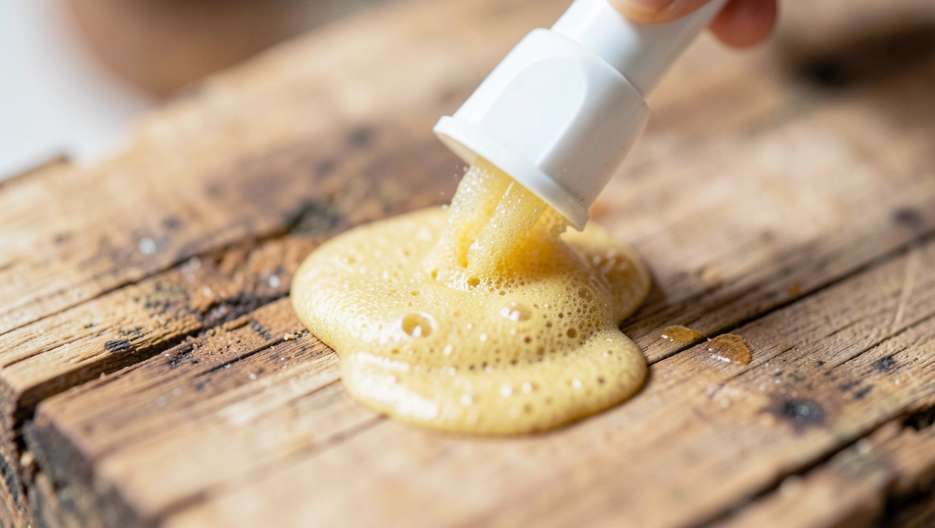 Klej w piance do drewna