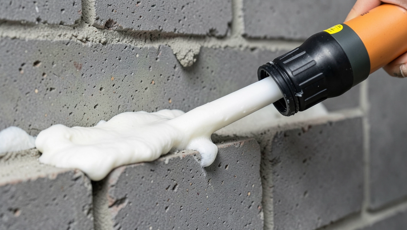 Klej w piance do murowania