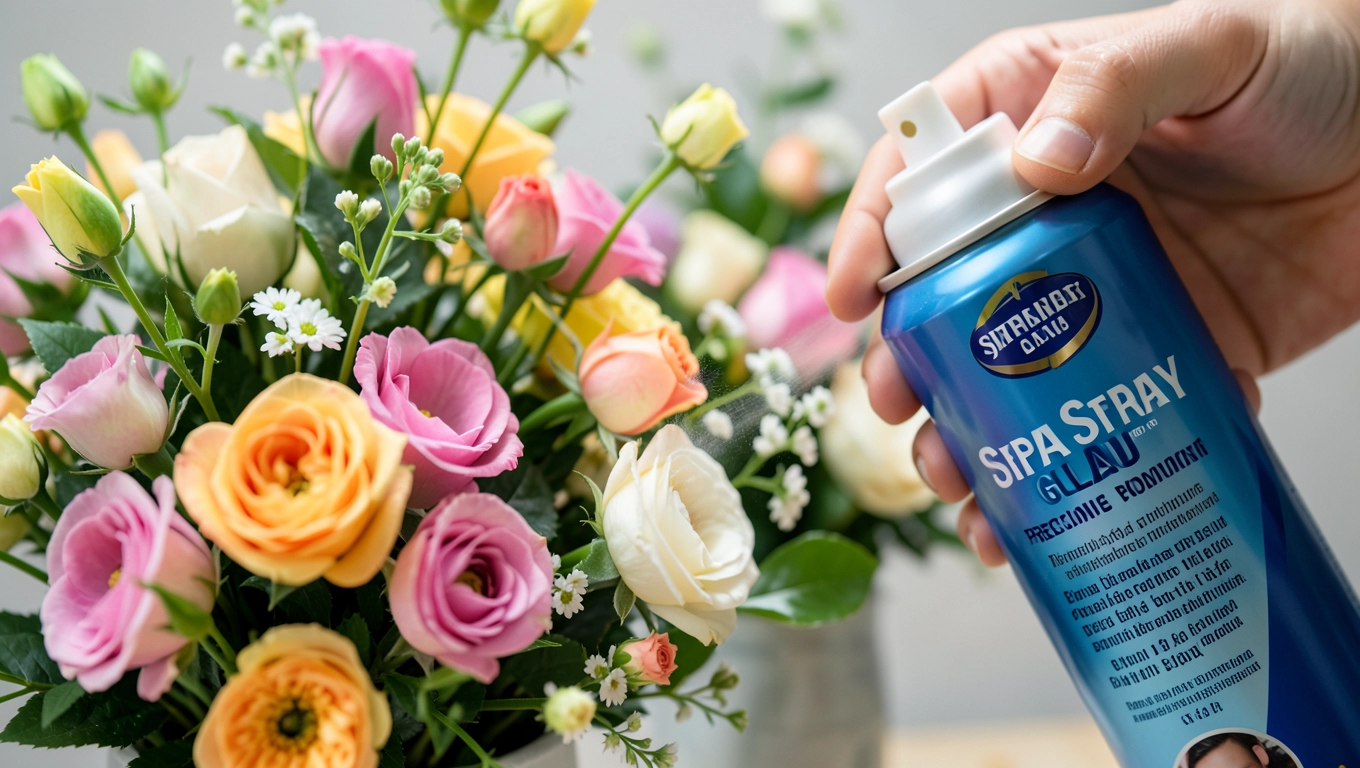 Klej w sprayu florystyczny