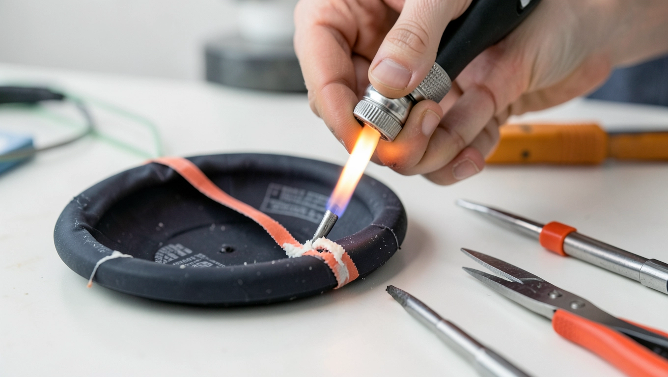 Klejenie dętki na gorąco