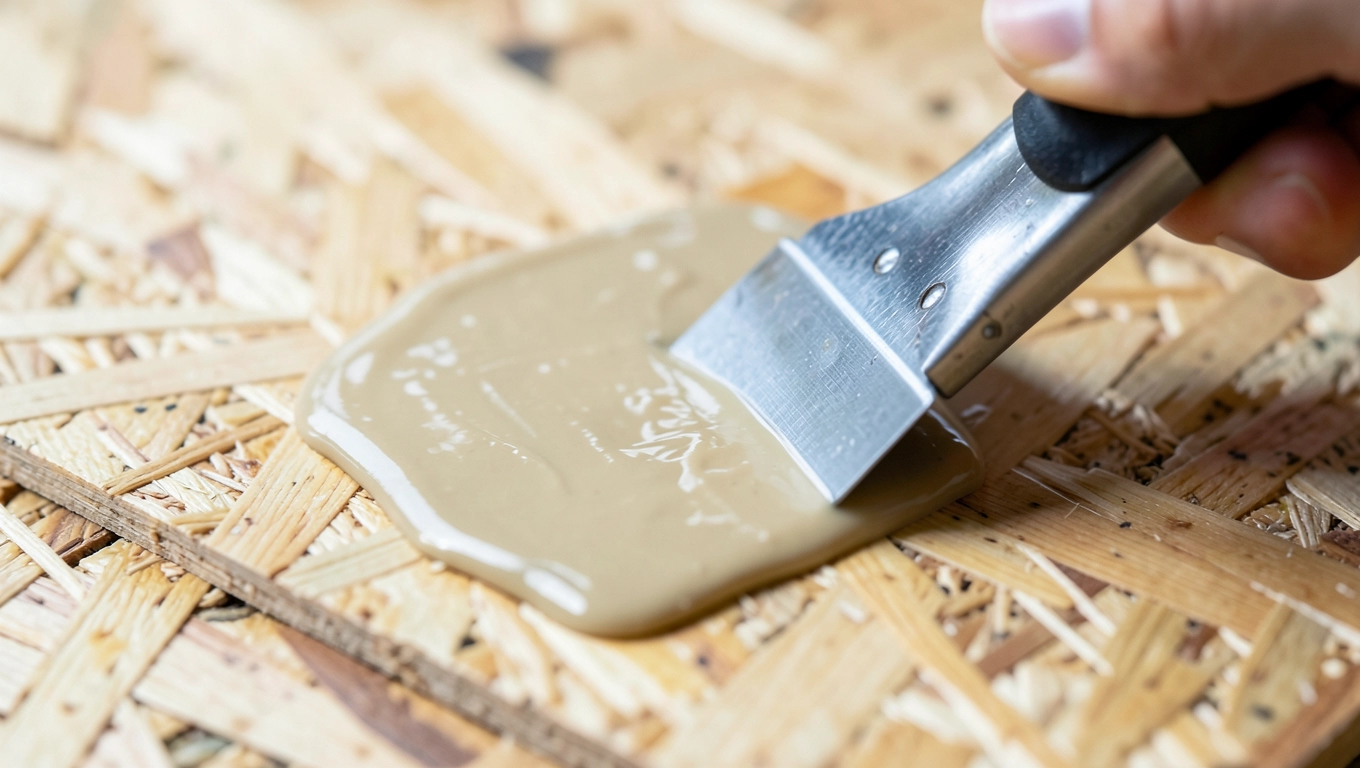 Klejenie płytek na OSB