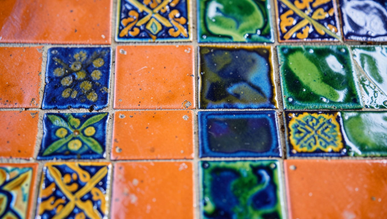 Kolory w terakocie patchwork